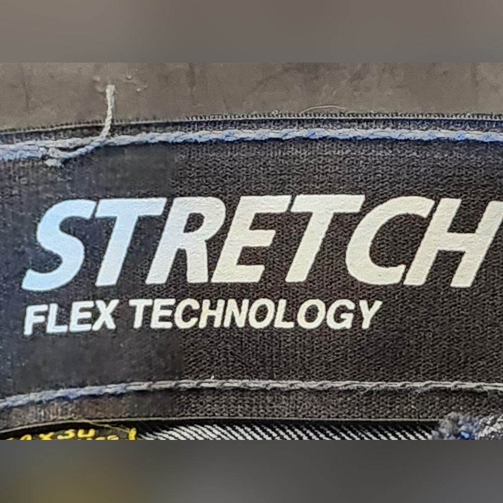 Stanley Men's Workwear stretch Flex Technology Blue denim jeans Size 34 X 30 - Picture 11 of 15